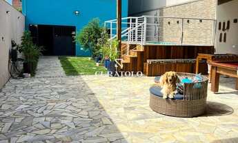 Imagem 6: Casa sobrado com piscina à venda com 3 quartos e 6 vagas em Oswaldo Cruz, São Caetano do S