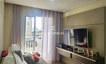 Imagem 2: Apartamento à venda, de 2 quartos, varanda e 1 vaga em Mauá - com lazer completo