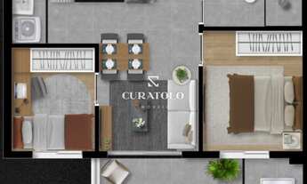 Imagem 5: Apartamento à venda com 53 m², 2 quartos, varanda na Santa Cecília, São Paulo. (imagens