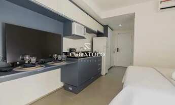 Imagem 6: Experimente o melhor da Consolação: Studio moderno e mobiliado, com varanda e lazer comple