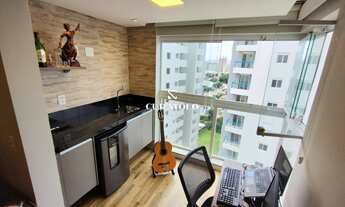 Imagem 3: Apartamento com 3 dorms, 1 suíte, varanda gourmet, 2 vagas e lazer completo - Residencial