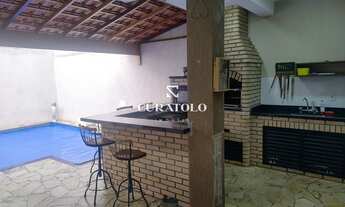 Imagem 3: Casa sobrado à venda com 352 m², 5 quartos, piscina, churrasqueira e 2 vagas, Chácara Bele