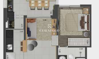 Imagem 5: More Bem ao lado do Metrô Oscar Freire: Studios modernos com Varanda e Vaga – Condomínio C