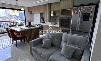 Imagem 3: Apartamento à venda com 39 m², 1 quarto, vaga e varanda gourmet, na Vila Esperança, São Pa