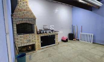 Imagem 2: Viva com conforto e espaço em Mauá: Belíssimo sobrado com 3 Dorms 4 Vagas Área gourmet co