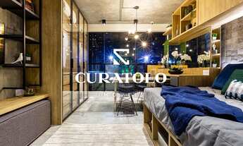 Imagem: APARTAMENTO STUDIO COM VARANDA, VAGA E LAZER