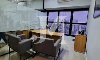 Imagem 3: Sala comercial 100% reformada (elétrica, hidráulica, móveis) e MOBILIADA com 45m², 01 vaga