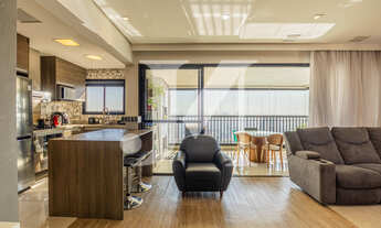 Imagem 2: Apartamento de 105m², Varanda Gourmet, 3 Dormitórios, 1 Suíte e 2 Vagas no Condomínio Helb