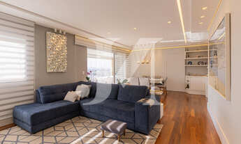 Imagem 2: Apartamento Alto Padrão de 126m² com 3 dormitórios, sendo 3 suítes e 2 vagas de garagem no