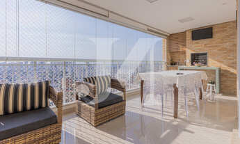 Imagem 6: Apartamento Alto Padrão de 126m² com 3 dormitórios, sendo 3 suítes e 2 vagas de garagem no