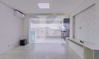 Imagem 2: Apartamento de 82m² com Varanda Gourmet, 2 Dormitórios, 1 Suíte, 2 Vagas e 1 Depósito no C