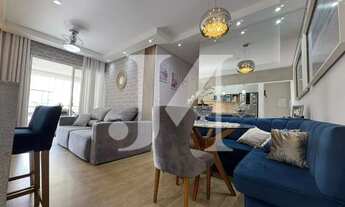 Imagem 4: Apartamento de 82m², 2 Dormitórios com 2 Suítes e 1 Vaga no Condomínio Classs Anália Franc