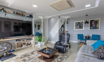 Imagem 6: Apartamento Padrão de 82m² com Varanda Gourmet, 2 Dormitórios, 1 Suíte, Sala ampliada e 2