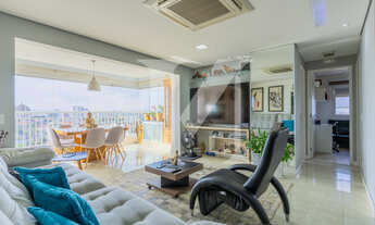 Imagem 5: Apartamento Padrão de 82m² com Varanda Gourmet, 2 Dormitórios, 1 Suíte, Sala ampliada e 2