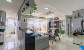 Imagem 4: Apartamento Padrão de 82m² com Varanda Gourmet, 2 Dormitórios, 1 Suíte, Sala ampliada e 2