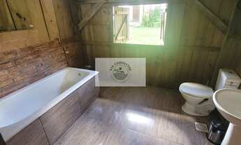 Imagem 3: Sítio com estrutura para pousada ja montada em Campo Alegre/SC, com ponte de 1884, analisa