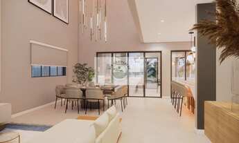 Imagem 7: Residencia alto padrão, em condominio fechado, 4 suites, em construção, com piscina