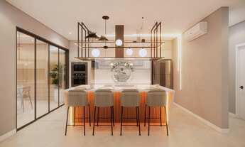 Imagem 4: Residencia alto padrão, em condominio fechado, 4 suites, em construção, com piscina