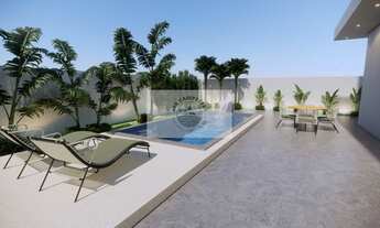 Imagem 6: Residencia alto padrão, em condominio fechado, 4 suites, em construção, com piscina