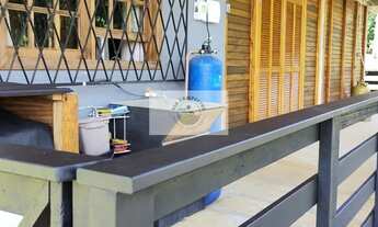 Imagem 4: Sítio com 15.000 m², com ampla residencia de 309 m² com 4 quartos, toda cercada, com lago