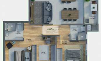 Imagem 3: Apartamento à venda em Joinville/SC