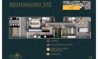 Imagem 3: Apartamento à venda no bairro Ano Bom - Barra Mansa/RJ