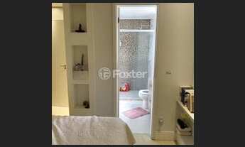 Imagem 5: Apartamento 3 quartos sendo uma suite com lareira e split cozinha americana e churrasquei