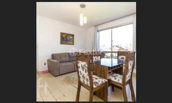 Imagem 4: Apartamento 1 quarto com amplo living e área de serviço separada