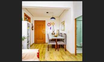 Imagem 4: Apartamento 1 quarto com living dois ambientes