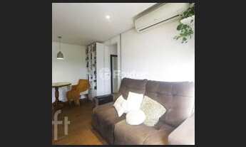 Imagem 2: Apartamento 1 quarto com cozinha americana vista ampla e área de serviço separada