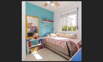 Imagem 6: Apartamento 3 quartos sendo 1 suite Living para dois ambientes com sacada e cozinha ameri