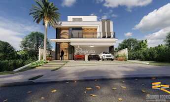 Imagem: Cond. Alphaville 1 - Casa em construção