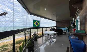 Imagem 2: Apto 220m², 4 quartos, 2 suítes, sala 2 ambientes, varandão, 4 banheiros, cozinha, área de