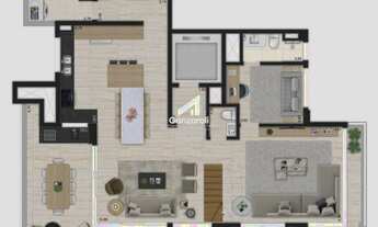 Imagem 7: Ibirapuera Park Houses - Cobertura Duplex Vila Nova Conceição 281m² com 4 Suítes - Em obra