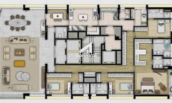 Imagem 4: The Frame Vila Nova Conceição - Apartamento Alto Padrão 358m²