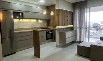 Imagem 3: Apartamento de dois dormitorios suite sacada com churrasqueira a carvão mobiliado