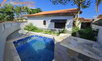 Imagem: Casa com piscina 3 dormitórios lado praia