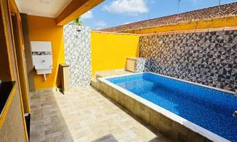 Imagem 1: Sobrado em condomínio 2 dormitórios, com piscina individual - Cibratel II, Itanhaém