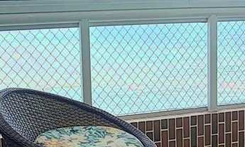 Imagem 4:  Apartamento 3 dormitórios mobiliado FRENTE MAR EM MONGAGUÁ ✨