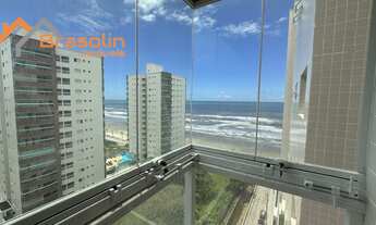 Imagem 6: Apartamento Alto Padrão 2 dormitórios sendo uma suíte sacada vista mar - Mongaguá