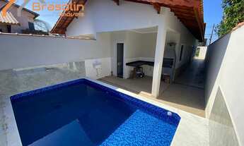 Imagem 2: Casa nova 3 dormitórios com piscina, Campos Elíseos - Itanhaém