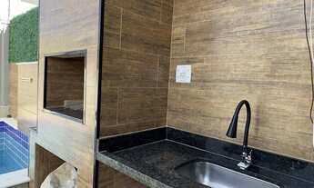 Imagem 7: Casa 2 dormitórios sendo uma suíte, com Piscina e churrasqueira - Mongaguá