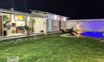 Imagem 1: Lindíssima Casa Com 5qts, 1 suíte e um Espaço Gourmet Incrível em Jardim Atlântico Central