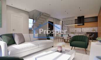 Imagem 3: Casa Geminada com 3 dormitórios sendo 2 suítes no Bairro Saguaçu em Joinville