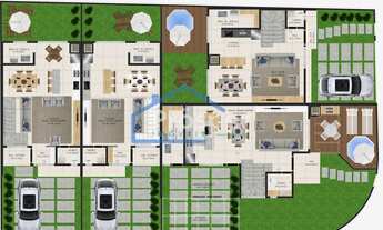 Imagem 7: Casa Geminada com 3 dormitórios sendo 2 suítes no Bairro Saguaçu em Joinville