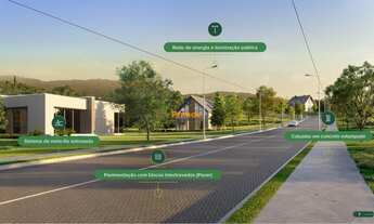 Imagem 4: Loteamento Completo com área de lazer e monitoramento 24h