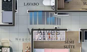 Imagem 2: Cobertura Alto Padrão, 4 quartos sendo 02 suítes e 2 semi-suites, 3 vagas. À venda, no bai