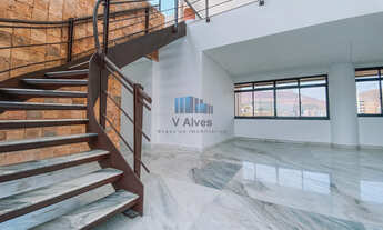 Imagem 7: Cobertura com 442m², 4 quartos, sendo 4 suítes e 5 vagas de garagem. À venda, no bairro A