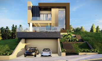 Imagem 2: Residência de alto padrão com 305m² de área construída, 4 quartos, piscina aquecida e vist