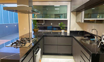 Imagem 5: Cobertura de altíssimo padrão, 2 quartos amplos, hidromassagem, cozinha gourmet e uma vist